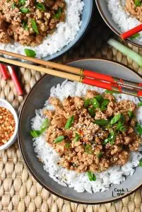 Korean-Inspired Ground Turkey