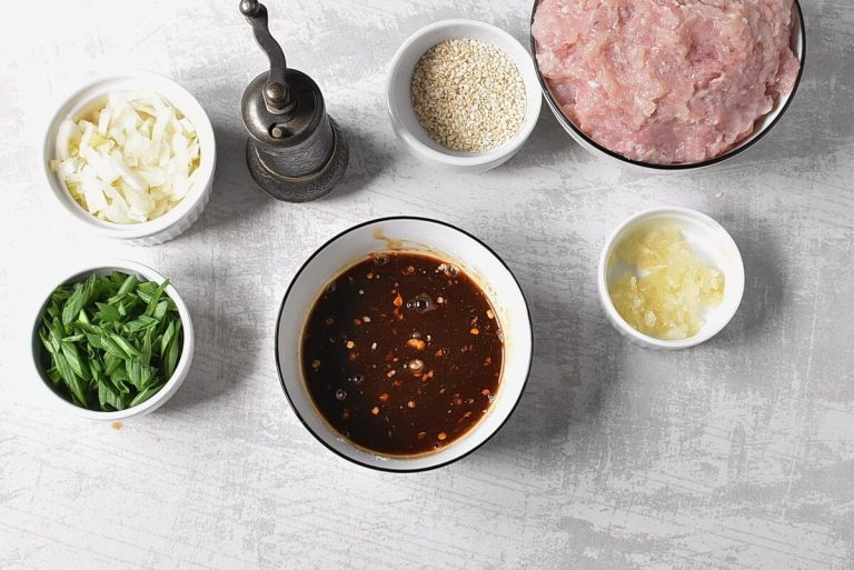 Step 1 - Korean-Inspired Ground Turkey