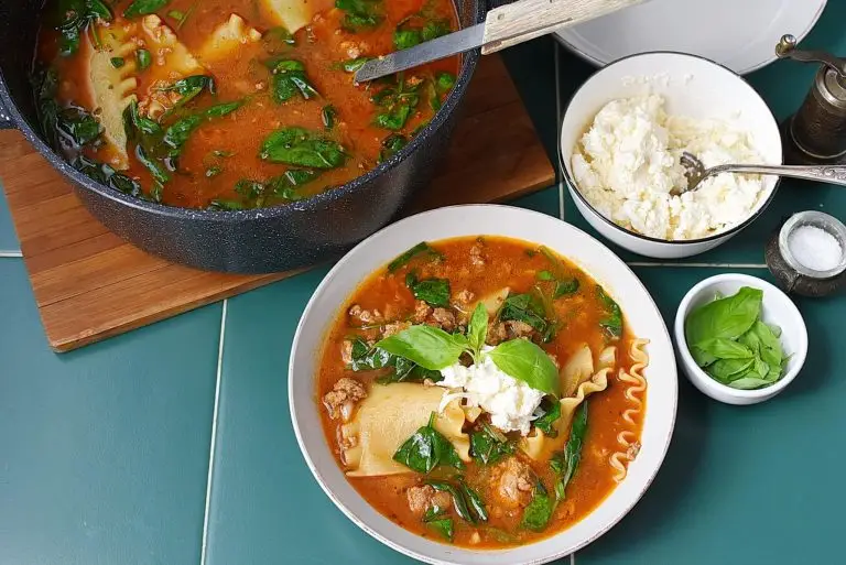 Step 10 - Lasagna Soup Recipe