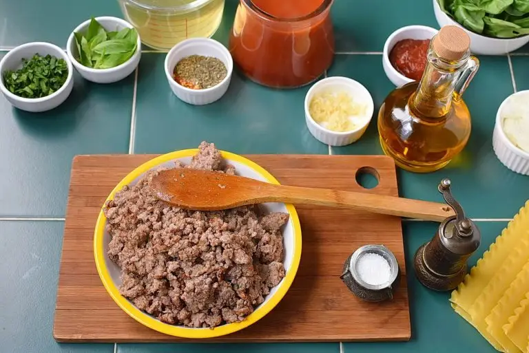 Step 2 - Lasagna Soup Recipe