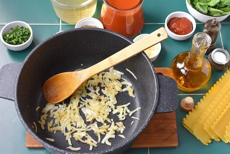 Step 3 - Lasagna Soup Recipe