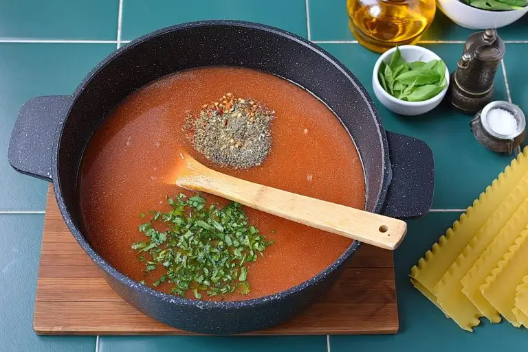 Step 5 - Lasagna Soup Recipe