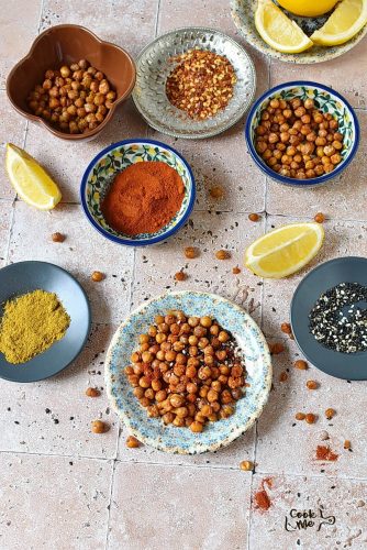 Roasted Chickpeas (Crispy and Baked)