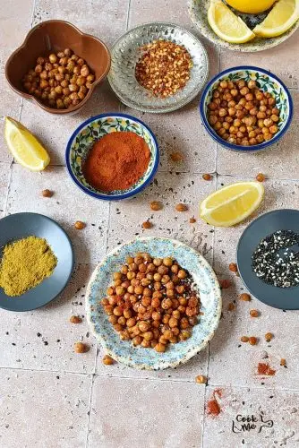 Roasted Chickpeas (Crispy and Baked)