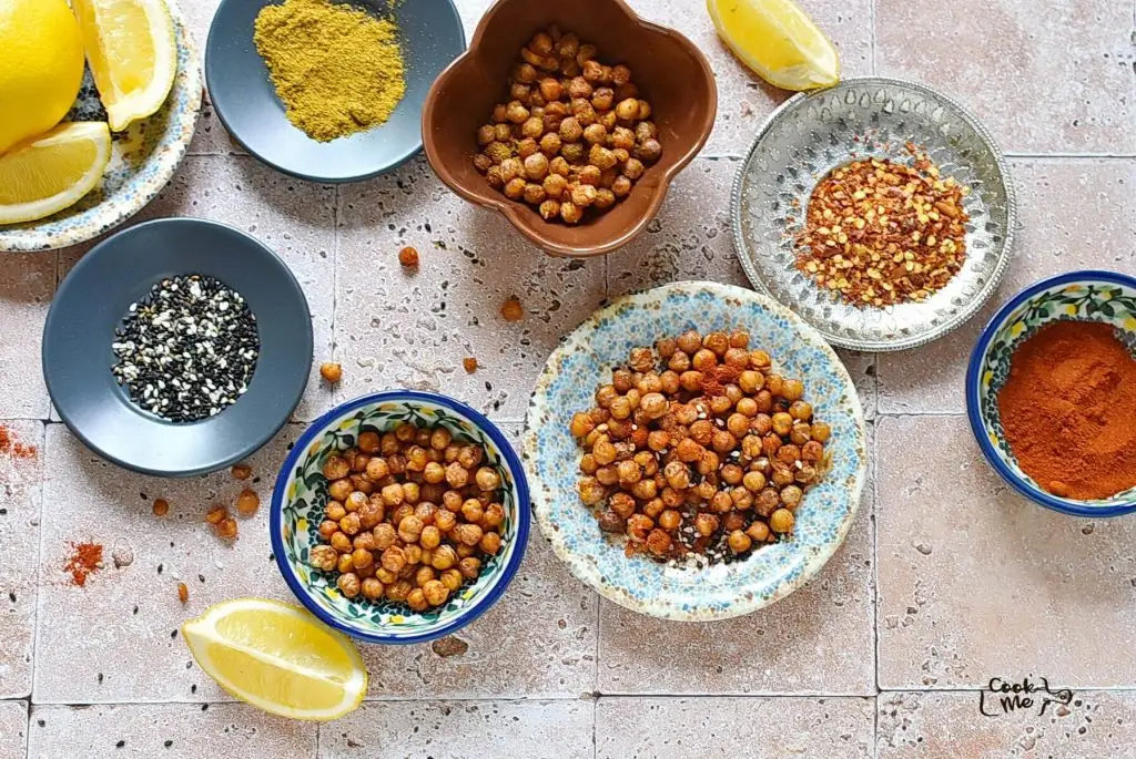 Roasted Chickpeas (Crispy and Baked)