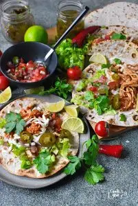Shredded Chicken Tacos