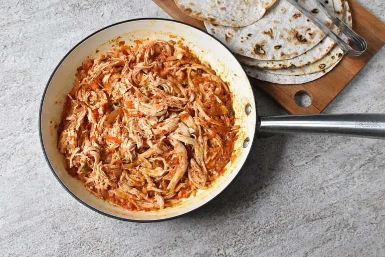 Step 7 - Shredded Chicken Tacos