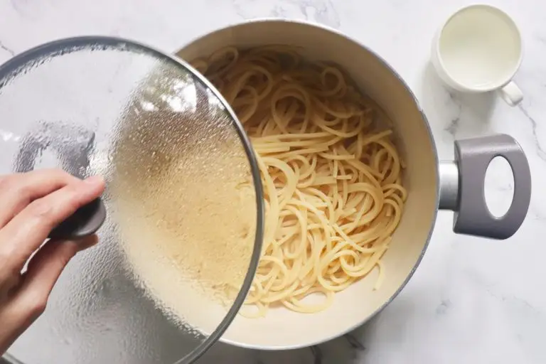 Step 1 - Shrimp and Asparagus Pasta