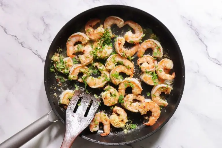 Step 6 - Shrimp and Asparagus Pasta