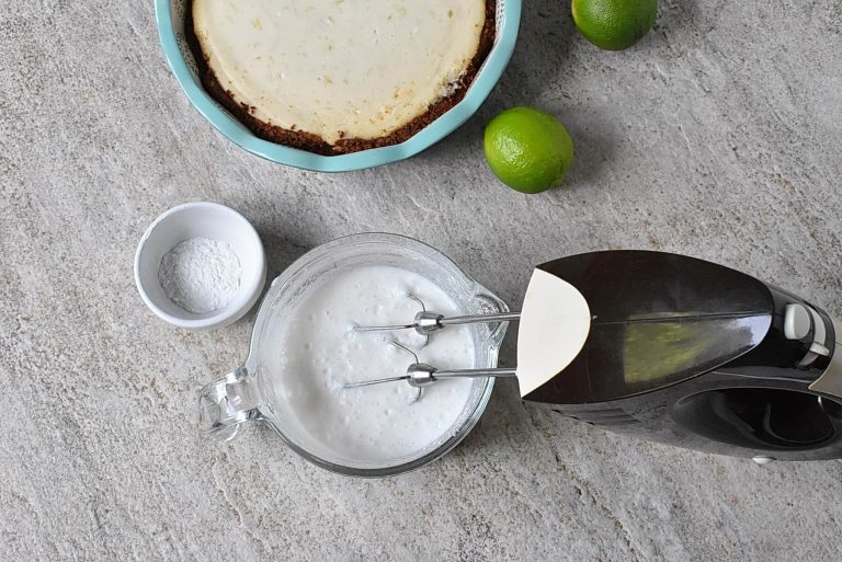 Step 10 - Easy Key Lime Pie Recipe
