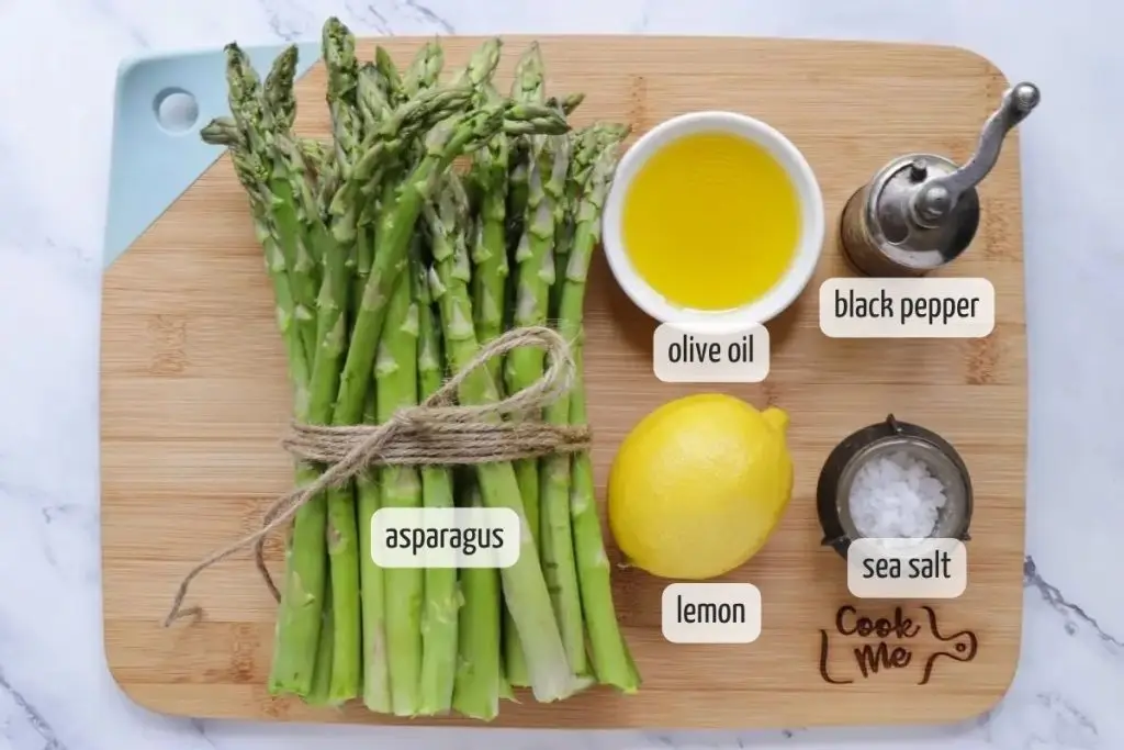 Ingredients for Grilled Asparagus