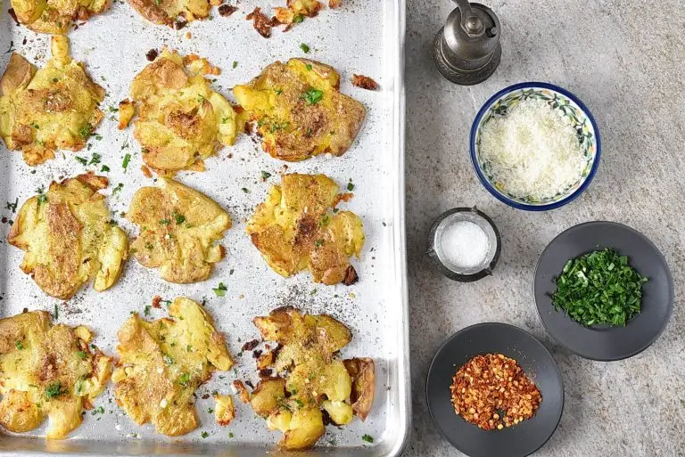 Step 7 - Smashed Roasted Potatoes