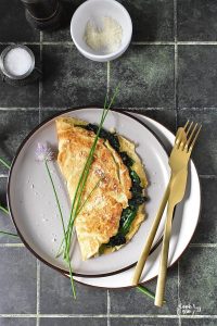 Spinach Omelet