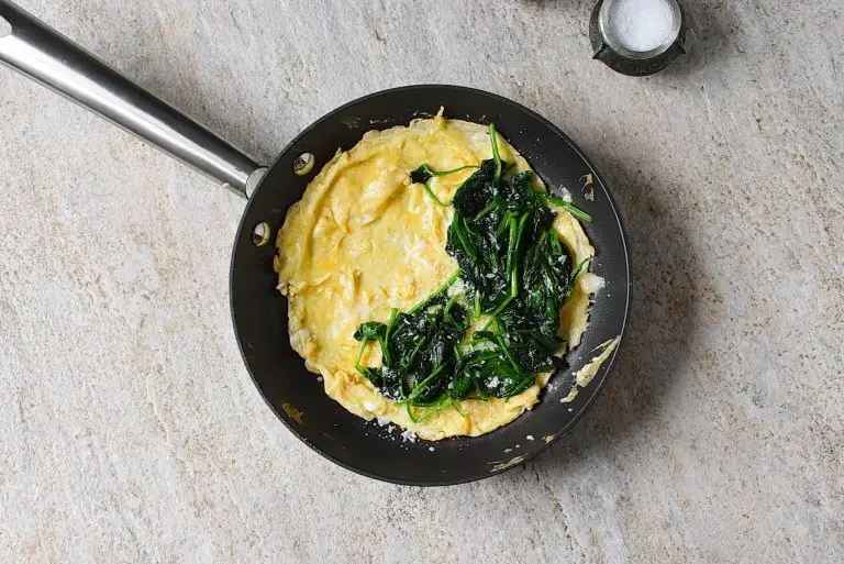 Step 6 - Spinach Omelet