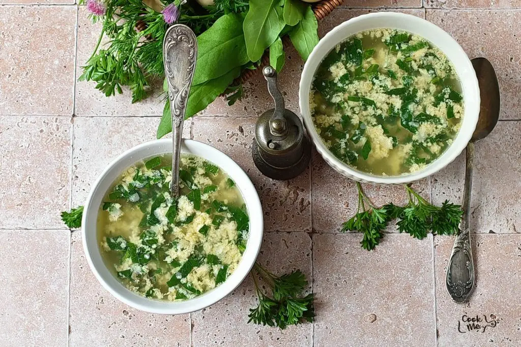 Stracciatella Soup (Italian Egg Drop Soup)