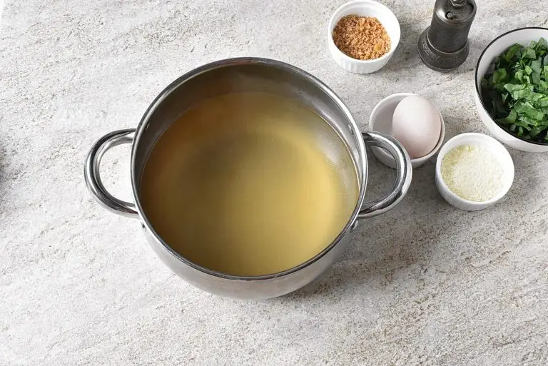 Step 1 - Stracciatella Soup (Italian Egg Drop Soup)
