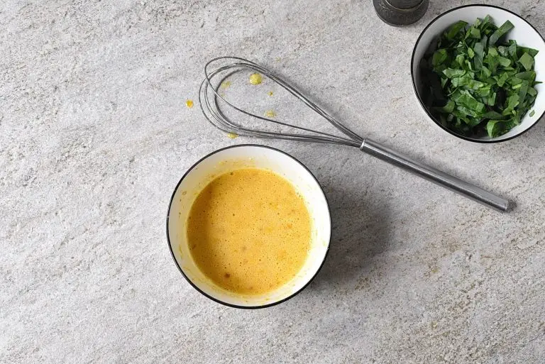 Step 2 - Stracciatella Soup (Italian Egg Drop Soup)