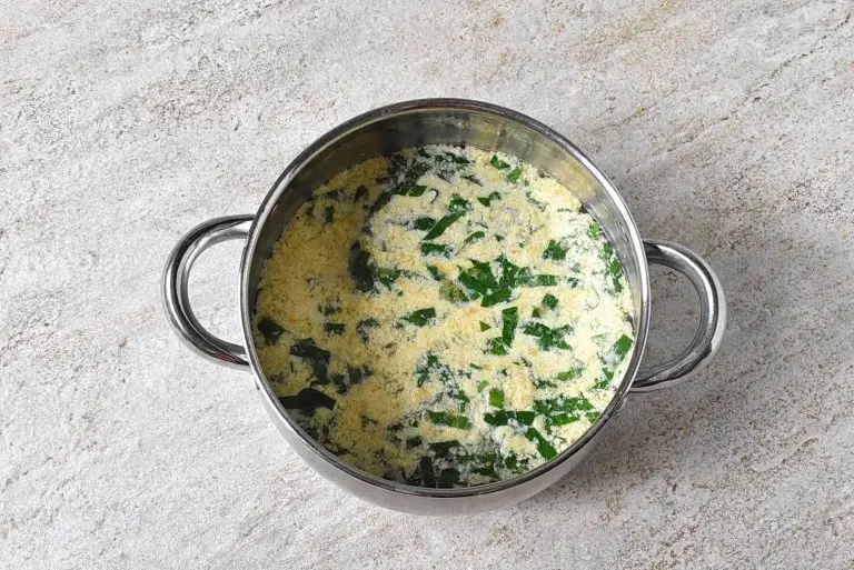 Step 4 - Stracciatella Soup (Italian Egg Drop Soup)