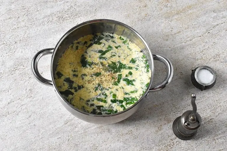 Step 4 - Stracciatella Soup (Italian Egg Drop Soup)
