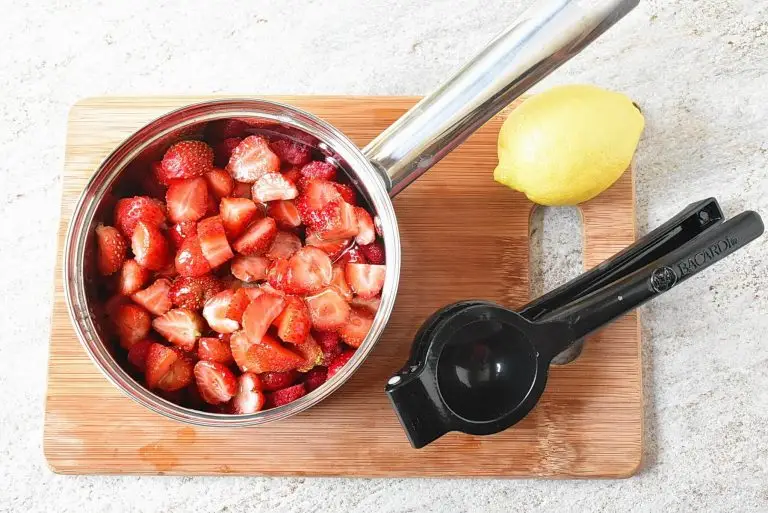 Step 1 - Strawberry Compote