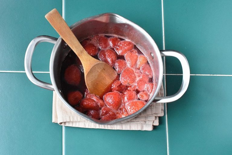Step 2 - Strawberry Sauce Recipe