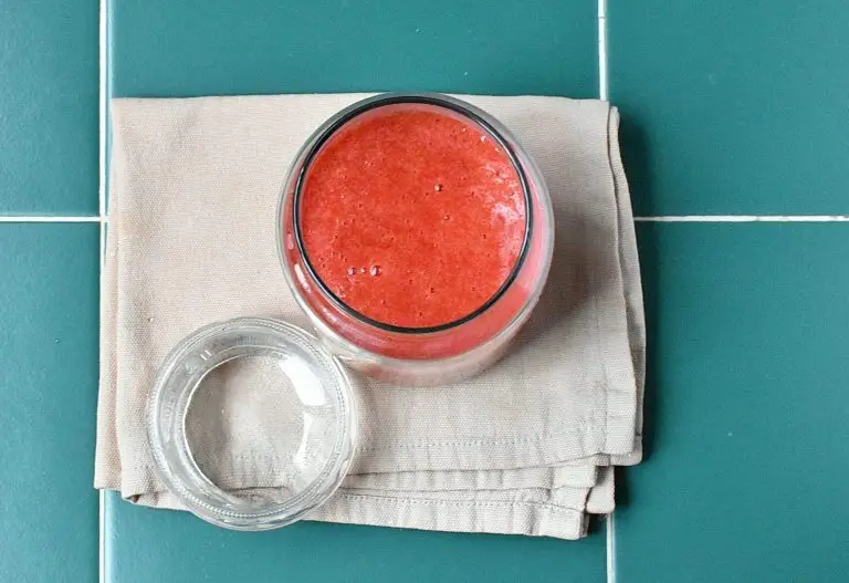 Step 5 - Strawberry Sauce Recipe