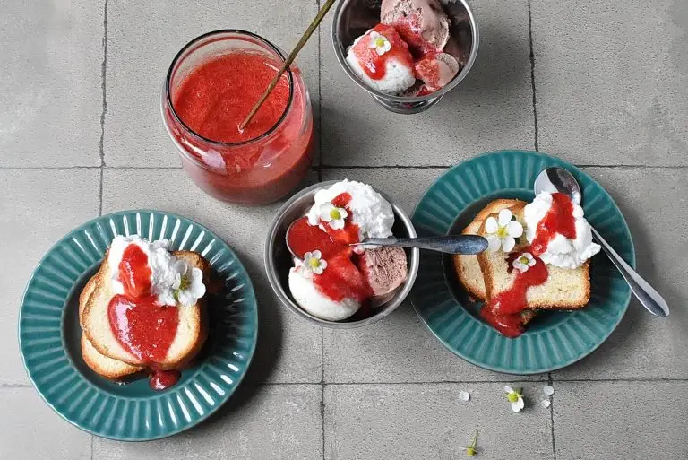 Step 6 - Strawberry Sauce Recipe