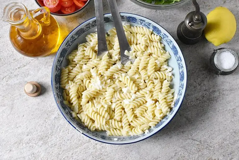 Step 3 - Arugula Pasta Salad
