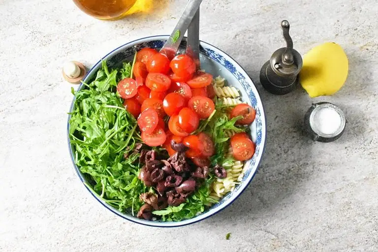 Step 4 - Arugula Pasta Salad