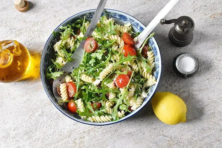 Step 4 - Arugula Pasta Salad