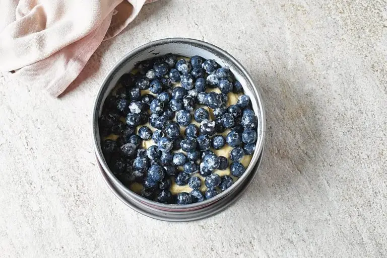 Step 10 - Blueberry Cake