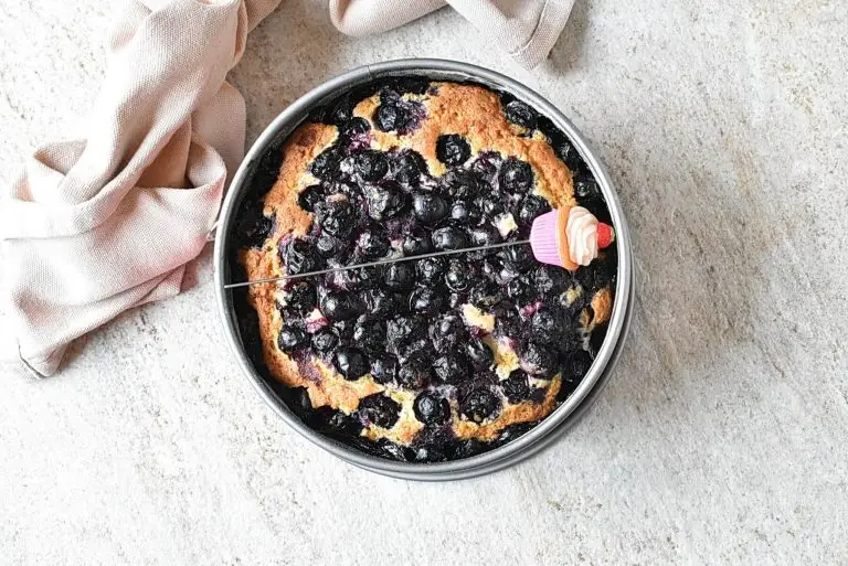 Step 11 - Blueberry Cake