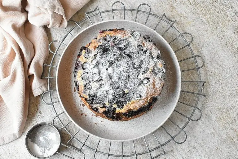 Step 13 - Blueberry Cake