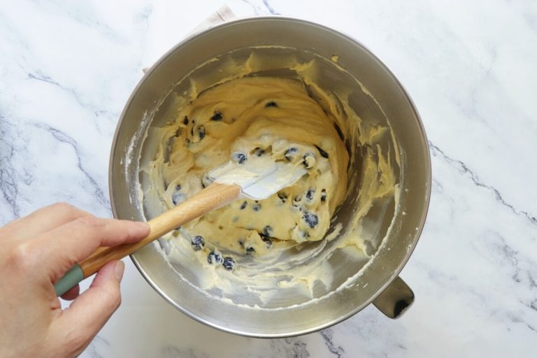 Step 9 - Blueberry Coffee Cake Recipe