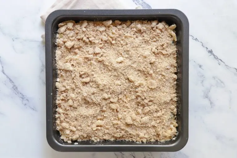 Step 11 - Blueberry Coffee Cake Recipe