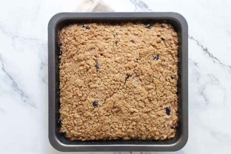 Step 12 - Blueberry Coffee Cake Recipe