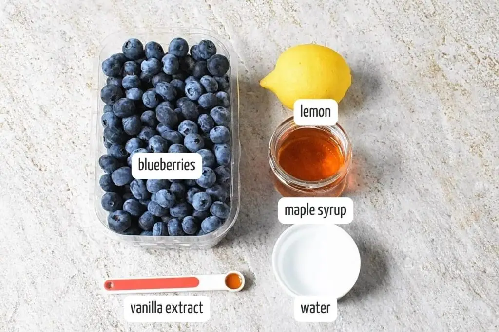 Blueberry Compote Recipe COOK ME