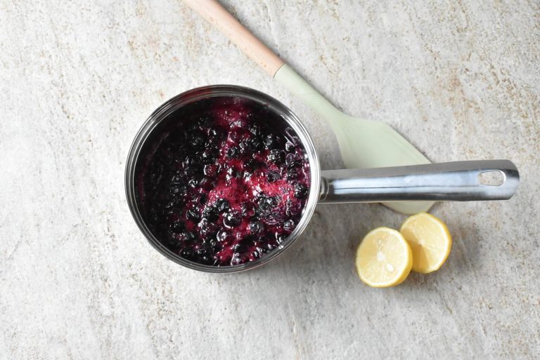 Step 3 - Blueberry Compote