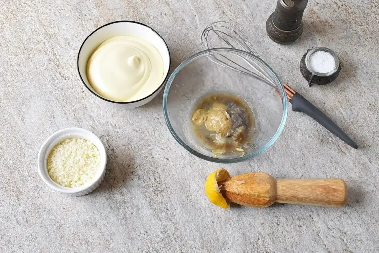 Step 1 - Caesar Salad Dressing