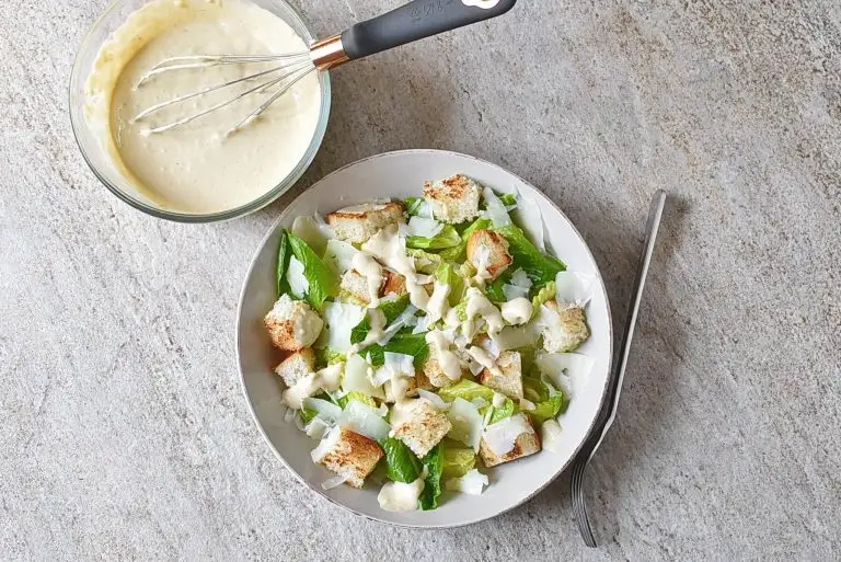 Step 4 - Caesar Salad Dressing