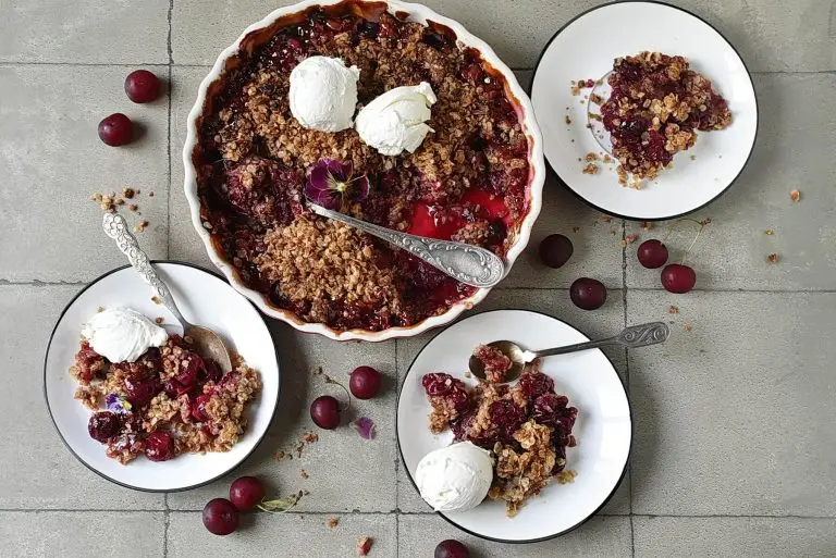 Step 9 - Cherry Crisp