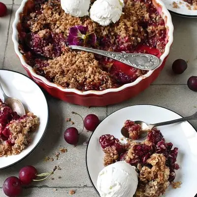 Cherry Crisp
