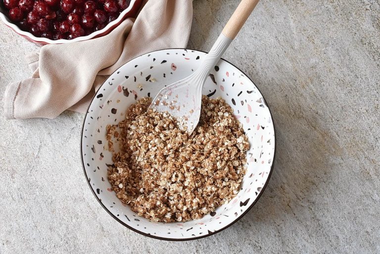 Step 5 - Cherry Crisp