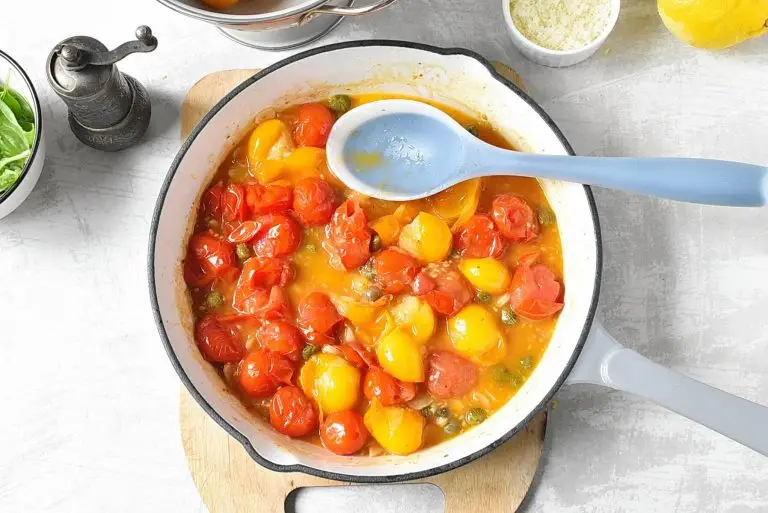Step 3 - Cherry Tomato Pasta