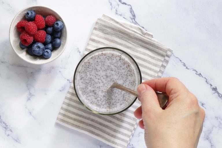 Step 2 - Chia Breakfast Pudding