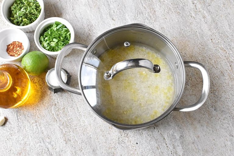 Step 2 - Cilantro Lime Rice