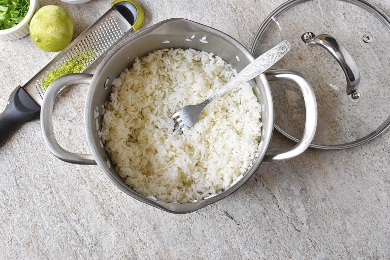 Step 3 - Cilantro Lime Rice