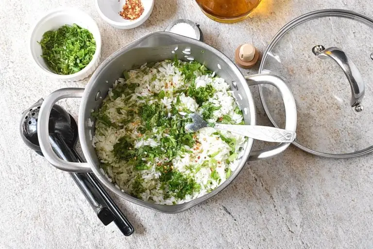 Step 5 - Cilantro Lime Rice