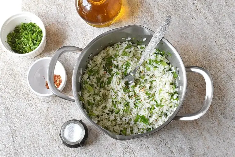 Step 5 - Cilantro Lime Rice