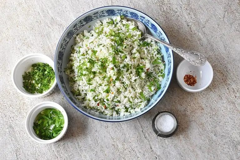 Step 6 - Cilantro Lime Rice